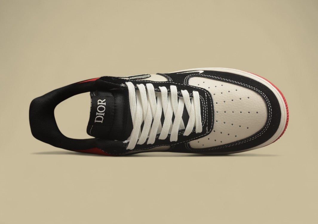 Nike Air Force 1 Low x Dior "Stripes & Scarlet"
