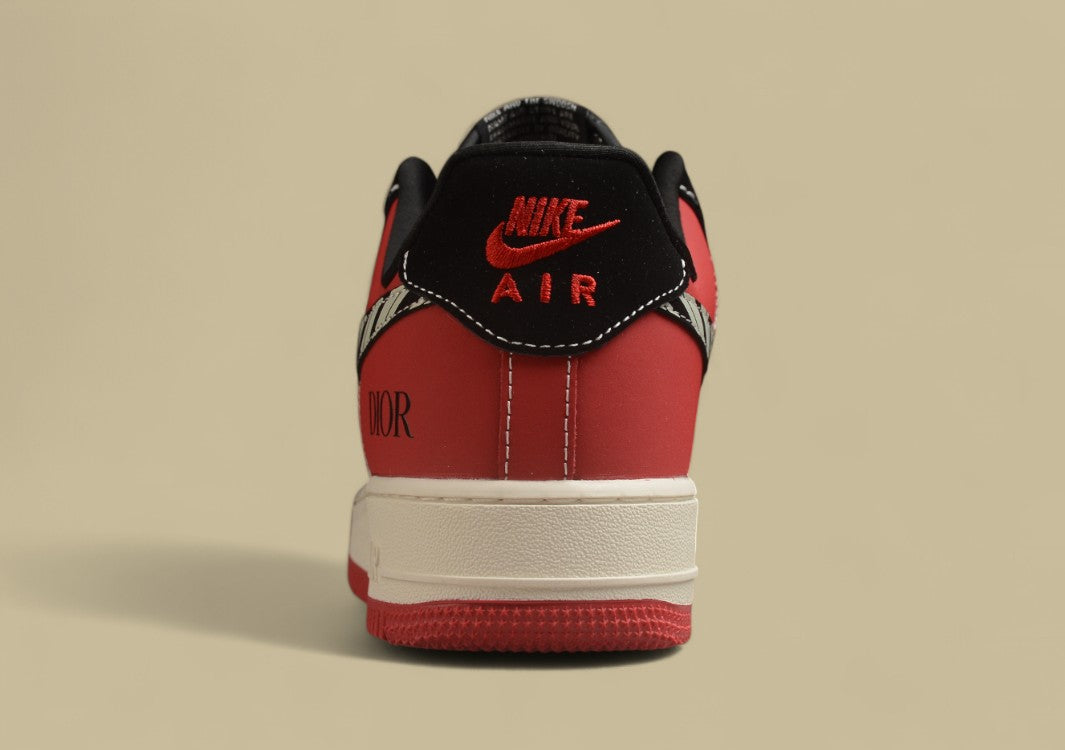 Nike Air Force 1 Low x Dior "Stripes & Scarlet"