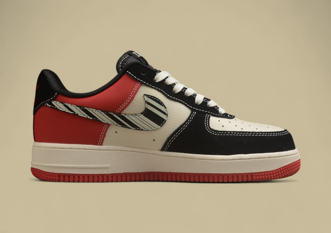 Nike Air Force 1 Low x Dior "Stripes & Scarlet"