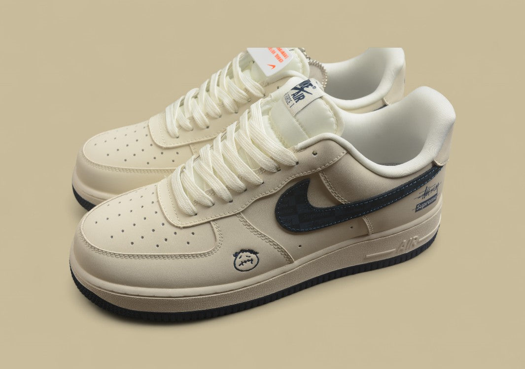 Nike Air Force 1 Low x Supreme x Stüssy “Checkered Swoosh”