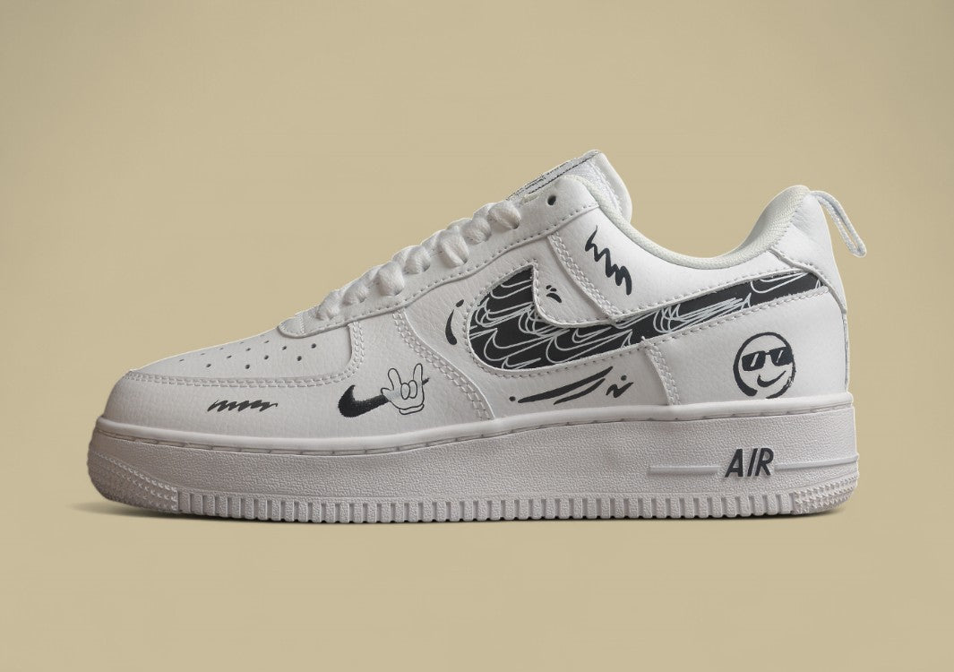 Nike Air Force 1 "Monochrome Doodle"