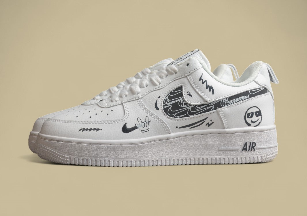 Nike Air Force 1 "Monochrome Doodle"