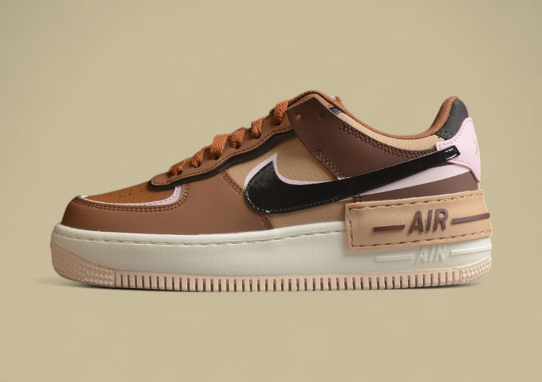 Nike Air Force 1 Shadow "Mocha Rose"