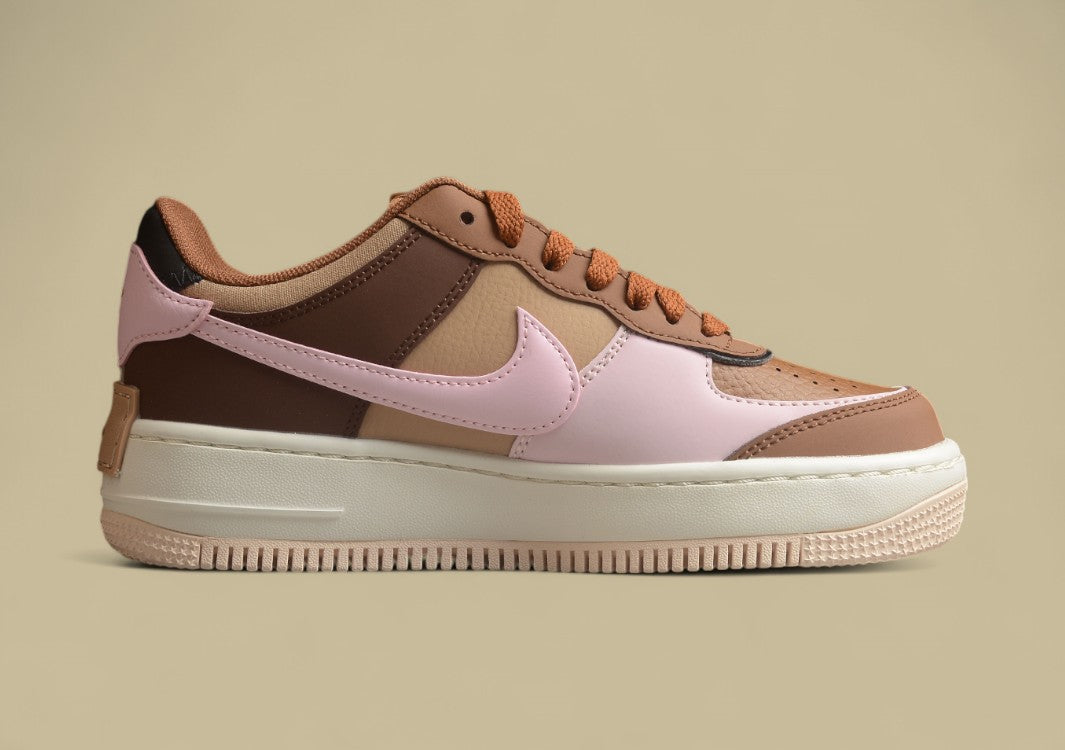 Nike Air Force 1 Shadow "Mocha Rose"