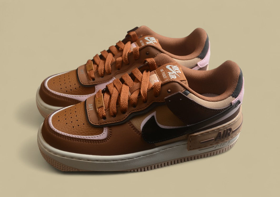 Nike Air Force 1 Shadow "Mocha Rose"