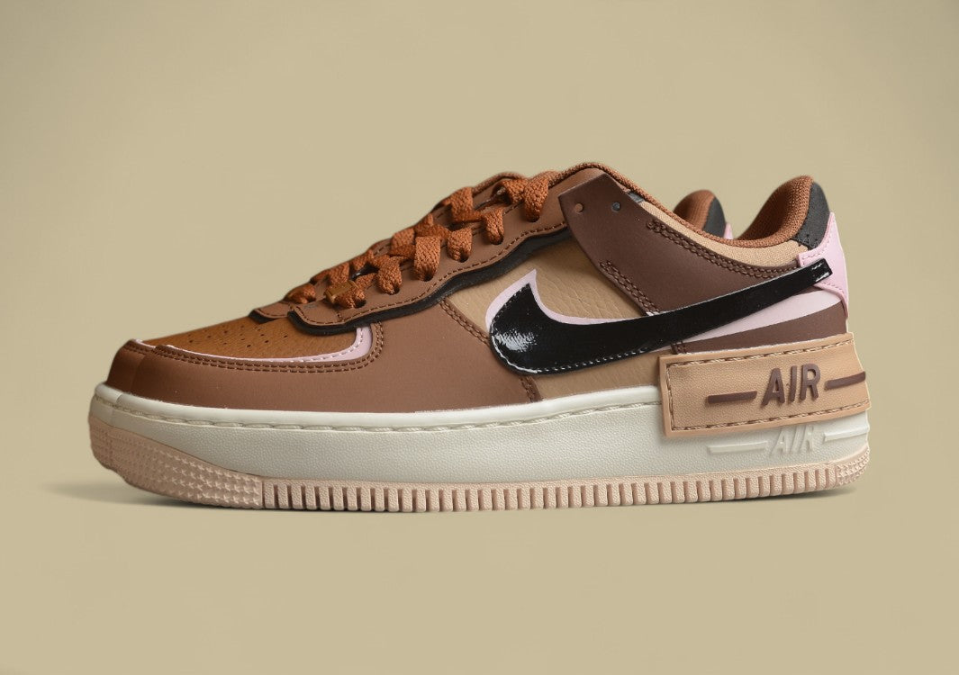 Nike Air Force 1 Shadow "Mocha Rose"