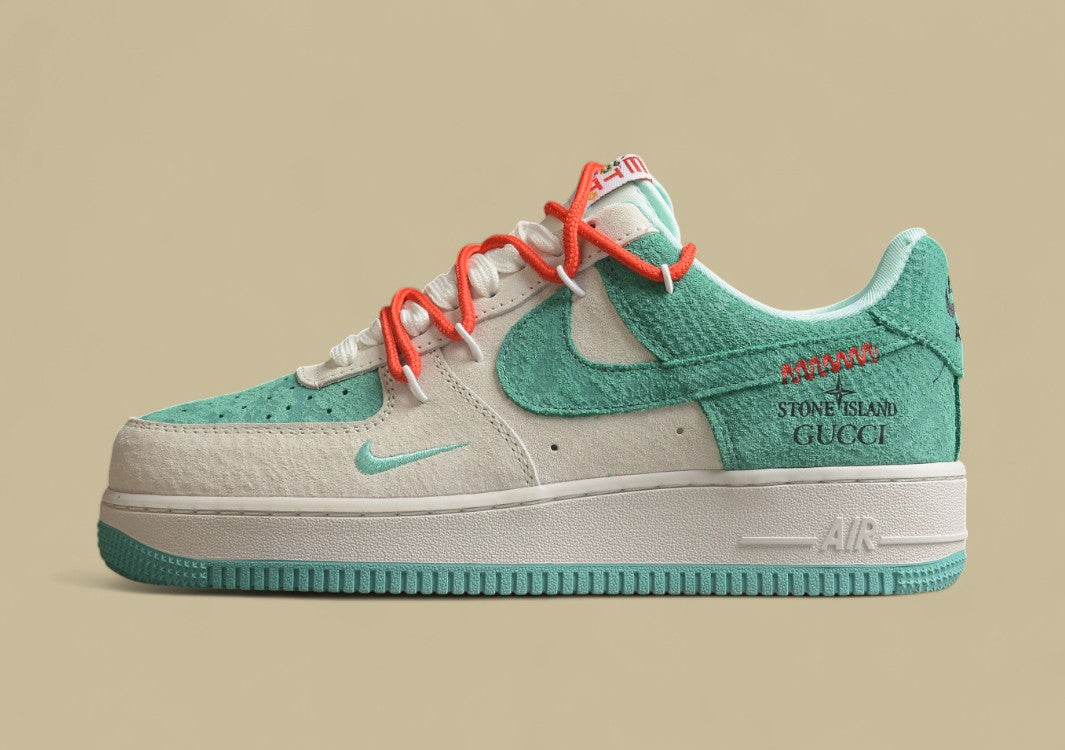 Nike Air Force 1 "Stone Island x Gucci Mint"