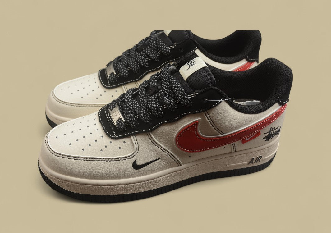 Nike Air Force 1 "Stüssy Red Swoosh"