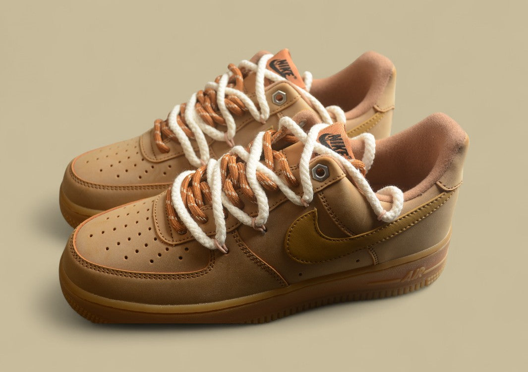 Nike Air Force 1 "Wheat Rope Lace"