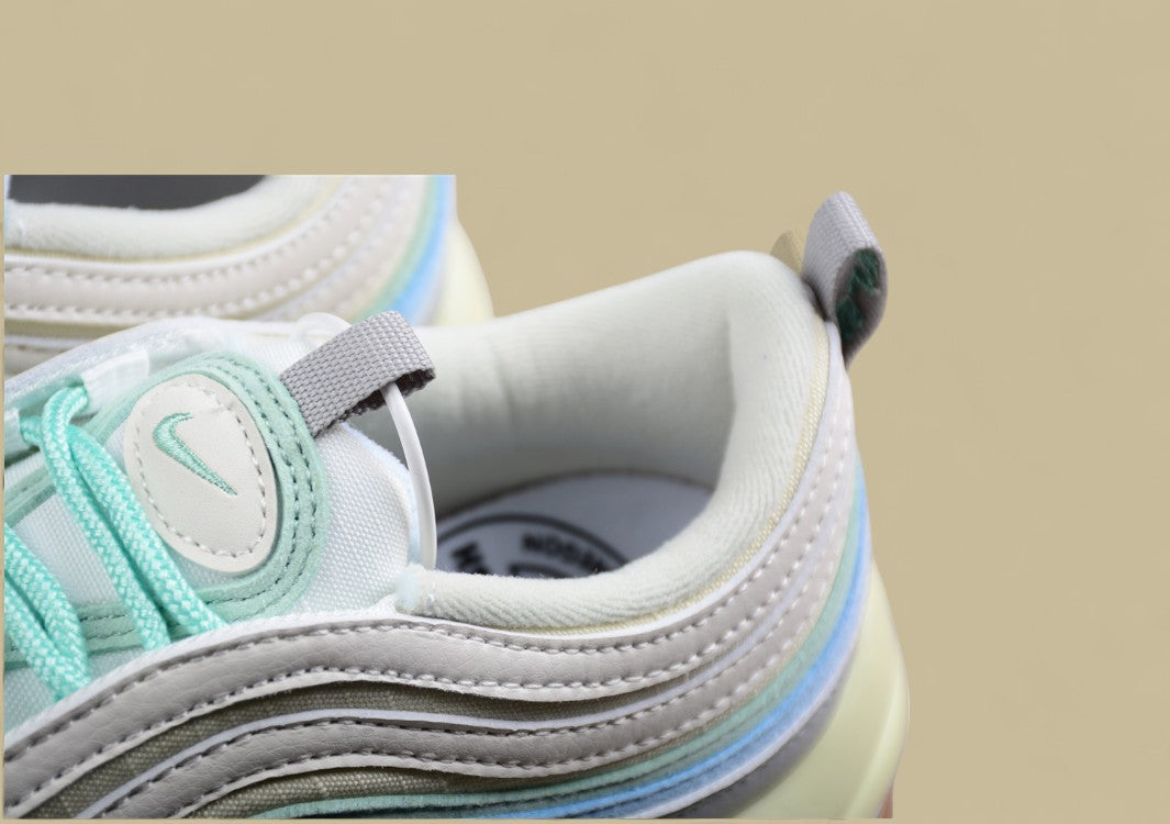 Nike Air Max 97 Retro Air Sports Shoes with Bullet Design