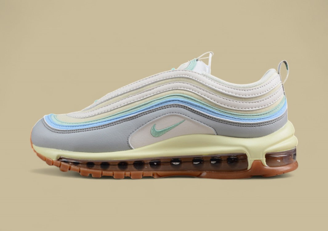 Nike Air Max 97 Retro Air Sports Shoes with Bullet Design
