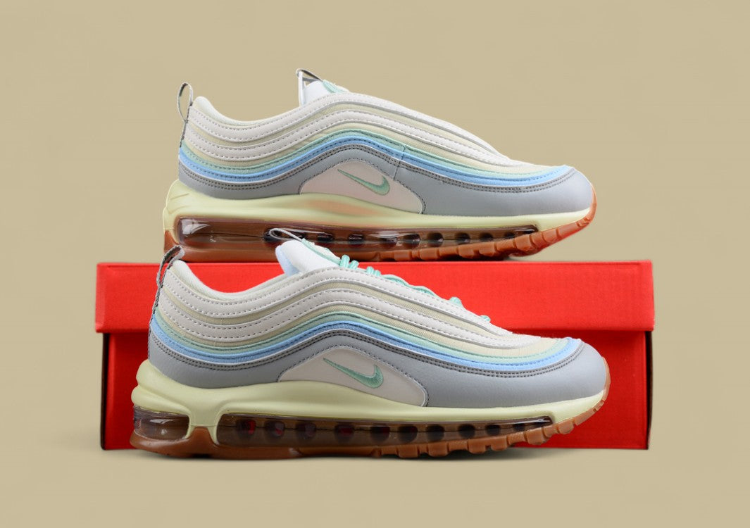 Nike Air Max 97 Retro Air Sports Shoes with Bullet Design