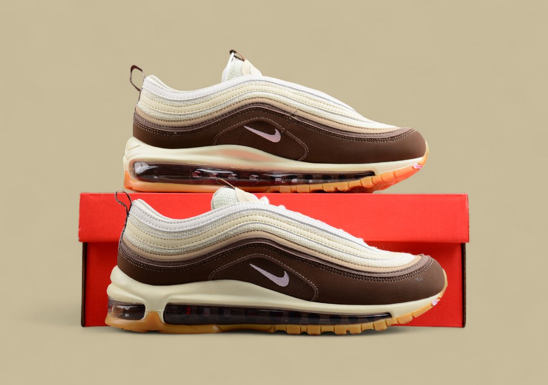 Nike Air Max 97 Sports Running Shoes with Bullet Air Cushion