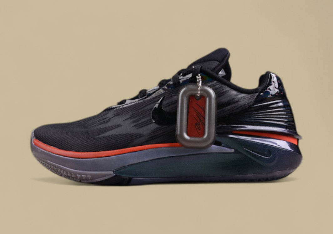 Nike Air Zoom G.T. Cut 2 Black with Multicolor Blends and Picante Red Highlights