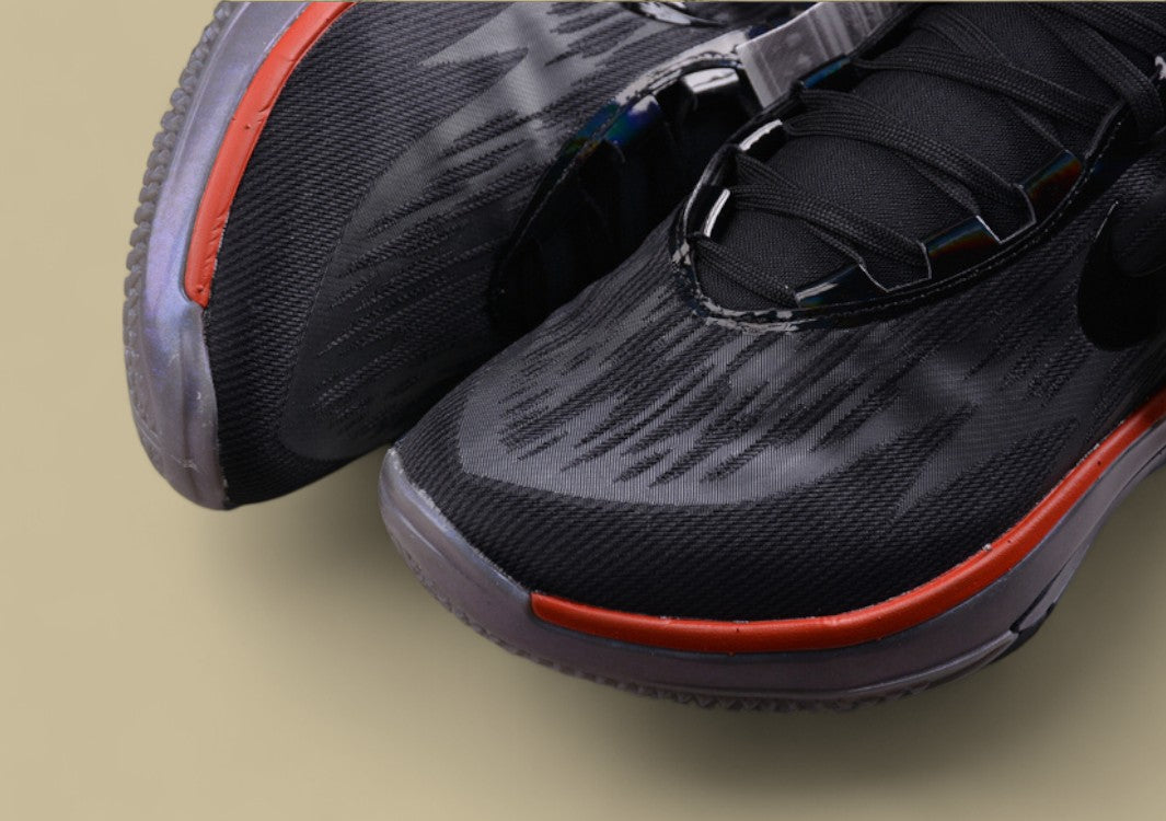 Nike Air Zoom G.T. Cut 2 Black with Multicolor Blends and Picante Red Highlights