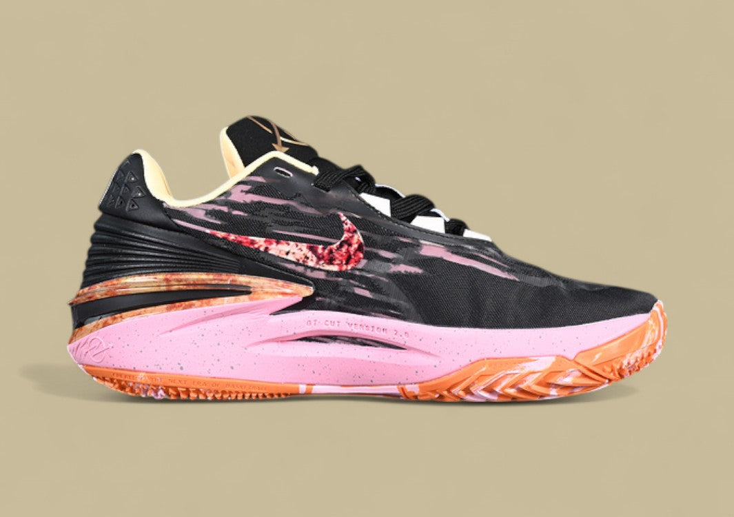 Nike Air Zoom G.T. Cut 2 EP Black with Striking Pink and Orange Accents