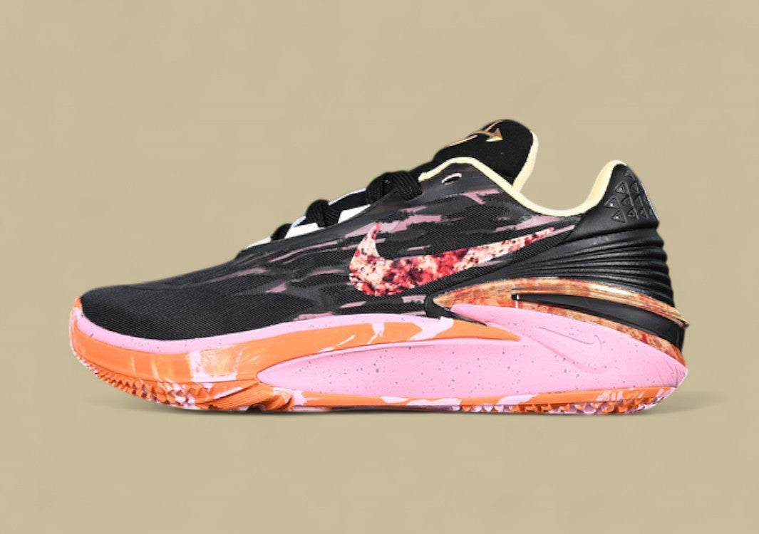 Nike Air Zoom G.T. Cut 2 EP Black with Striking Pink and Orange Accents