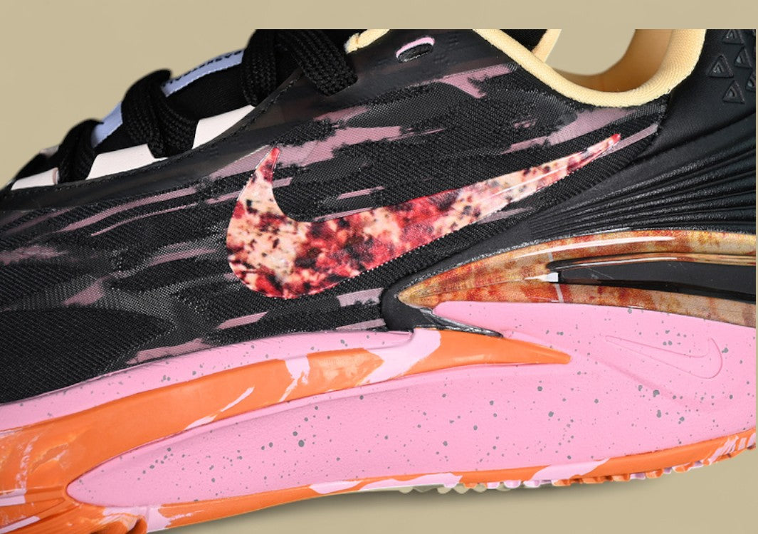Nike Air Zoom G.T. Cut 2 EP Black with Striking Pink and Orange Accents