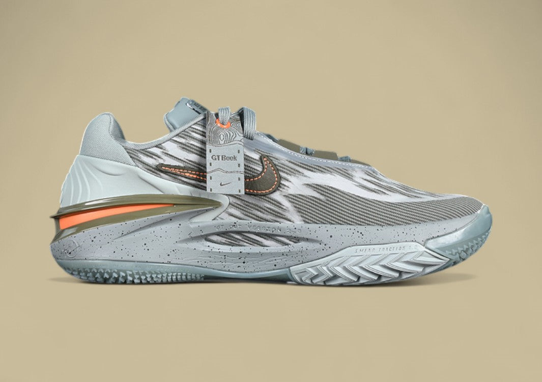 Nike Air Zoom G.T. Cut 2 EP Clean White with Green and Orange Accents