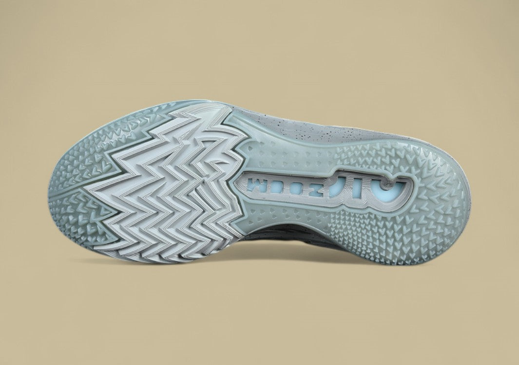 Nike Air Zoom G.T. Cut 2 EP Clean White with Green and Orange Accents