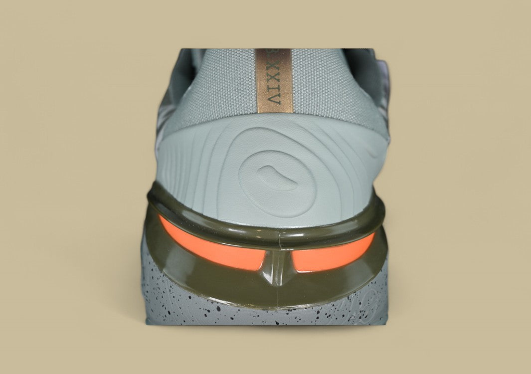 Nike Air Zoom G.T. Cut 2 EP Clean White with Green and Orange Accents