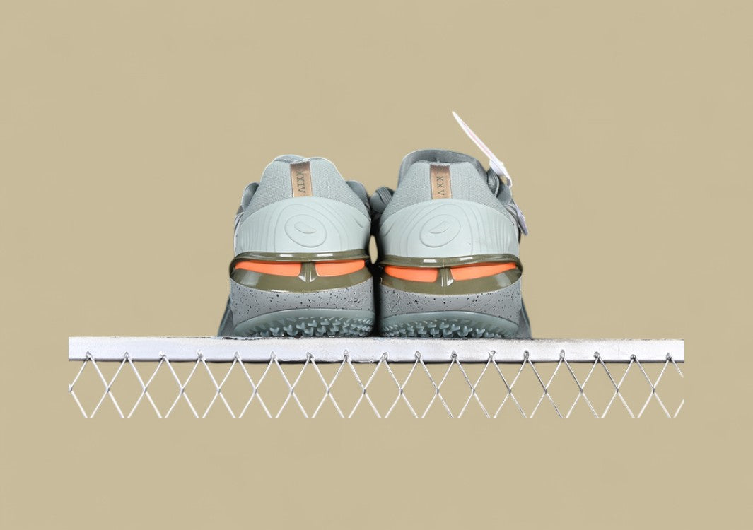 Nike Air Zoom G.T. Cut 2 EP Clean White with Green and Orange Accents