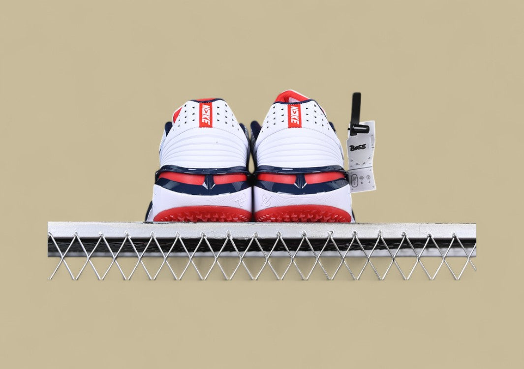 Nike Air Zoom G.T. Cut 2 EP Clean White with Red and Blue Accents