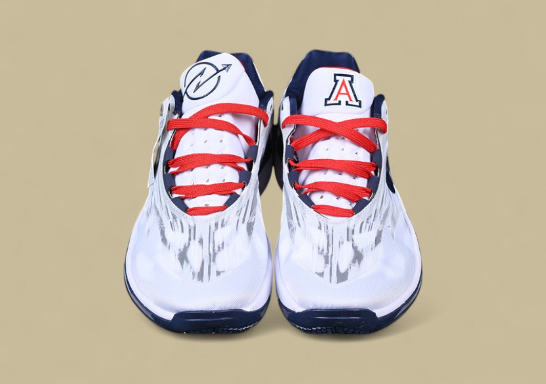Nike Air Zoom G.T. Cut 2 EP Clean White with Red and Blue Accents