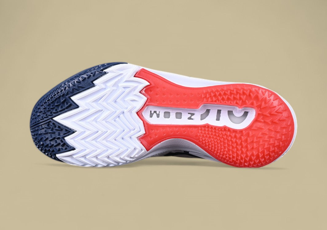 Nike Air Zoom G.T. Cut 2 EP Clean White with Red and Blue Accents