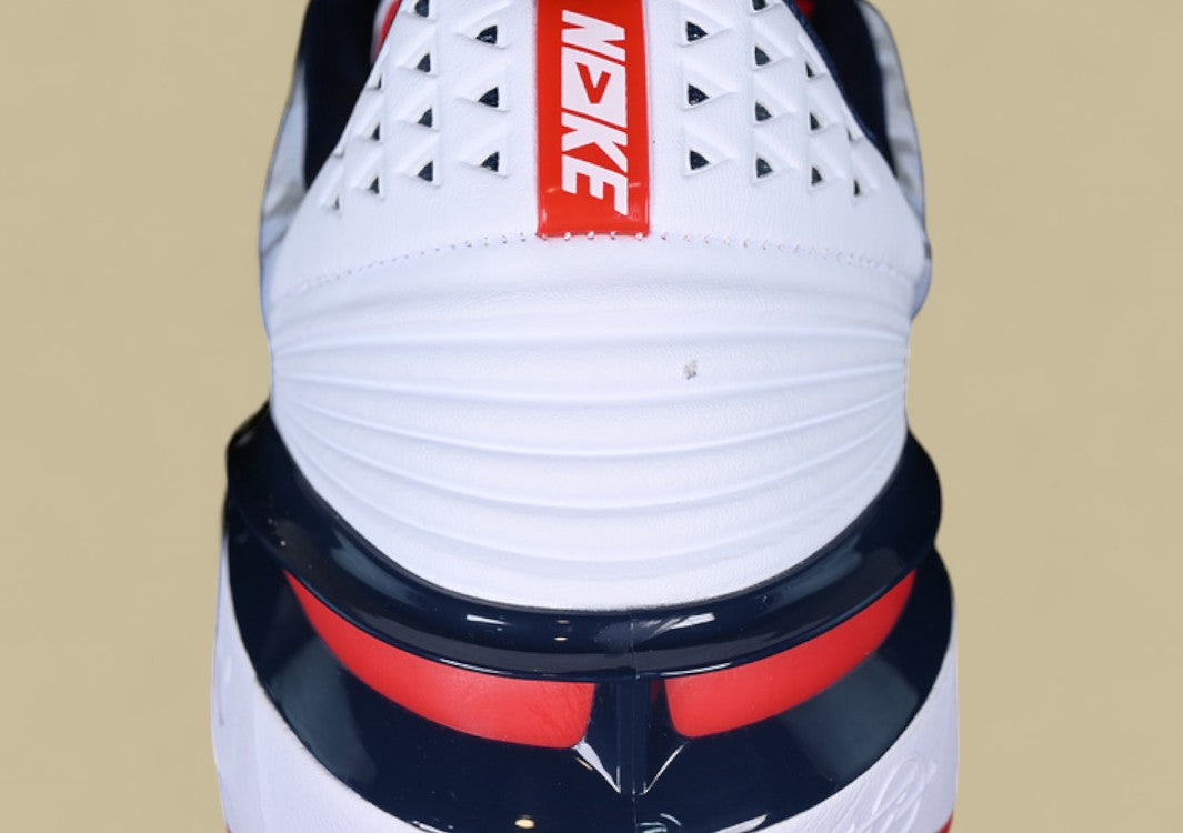 Nike Air Zoom G.T. Cut 2 EP Clean White with Red and Blue Accents