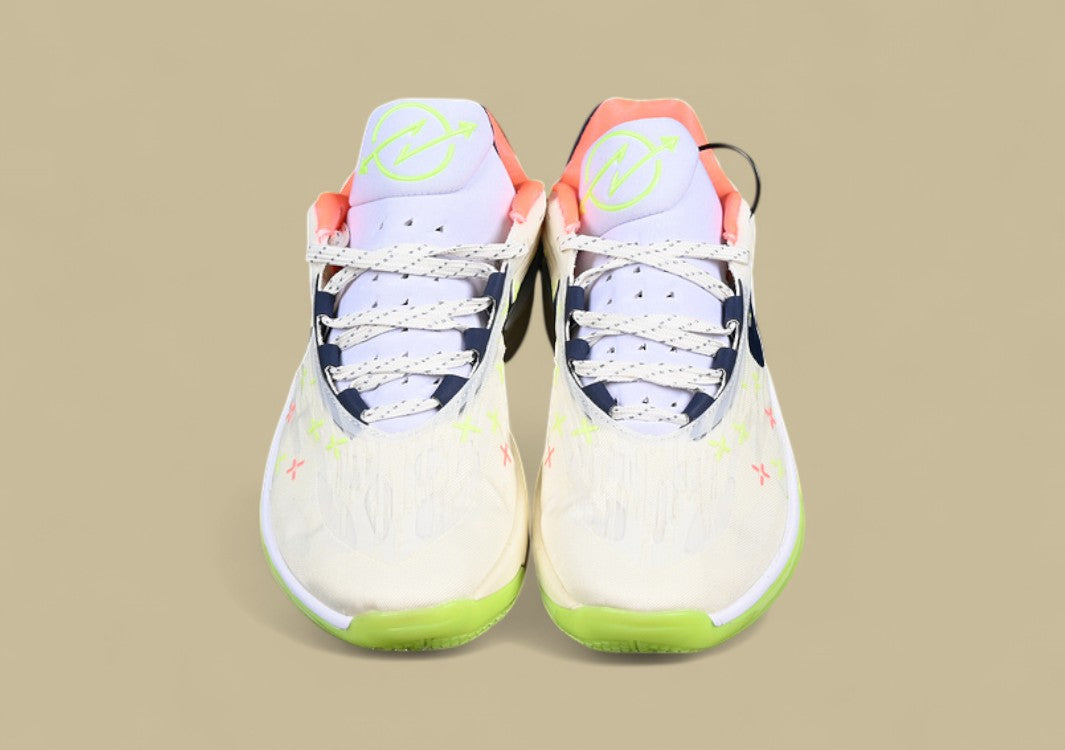 Nike Air Zoom G.T. Cut 2 EP Coconut Milk & Midnight Navy with White and Ghost Green Accents