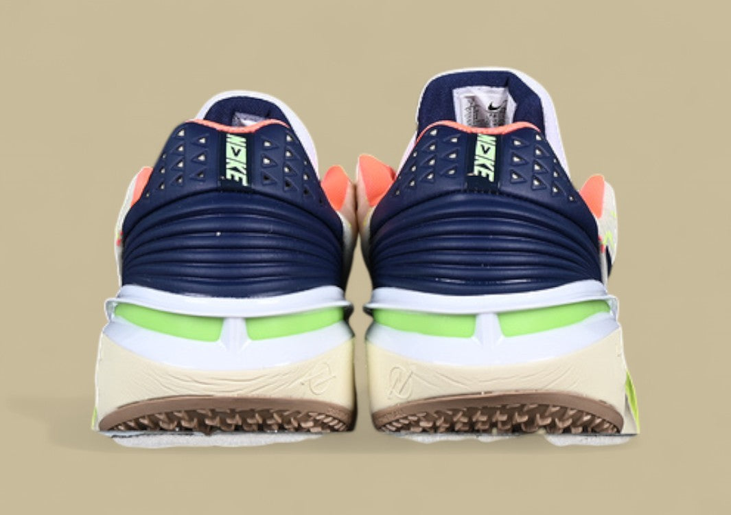Nike Air Zoom G.T. Cut 2 EP Coconut Milk & Midnight Navy with White and Ghost Green Accents