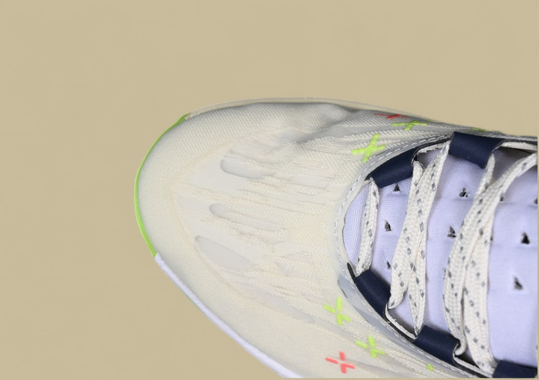 Nike Air Zoom G.T. Cut 2 EP Coconut Milk & Midnight Navy with White and Ghost Green Accents