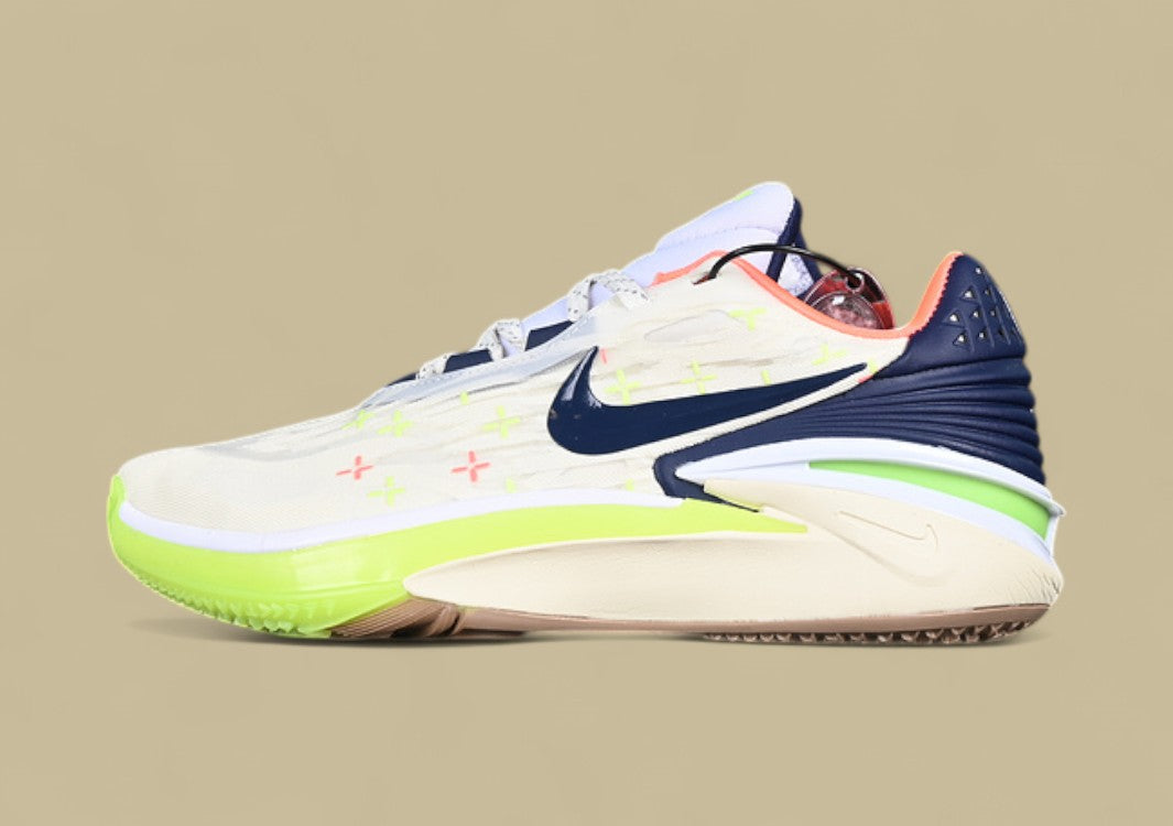 Nike Air Zoom G.T. Cut 2 EP Coconut Milk & Midnight Navy with White and Ghost Green Accents