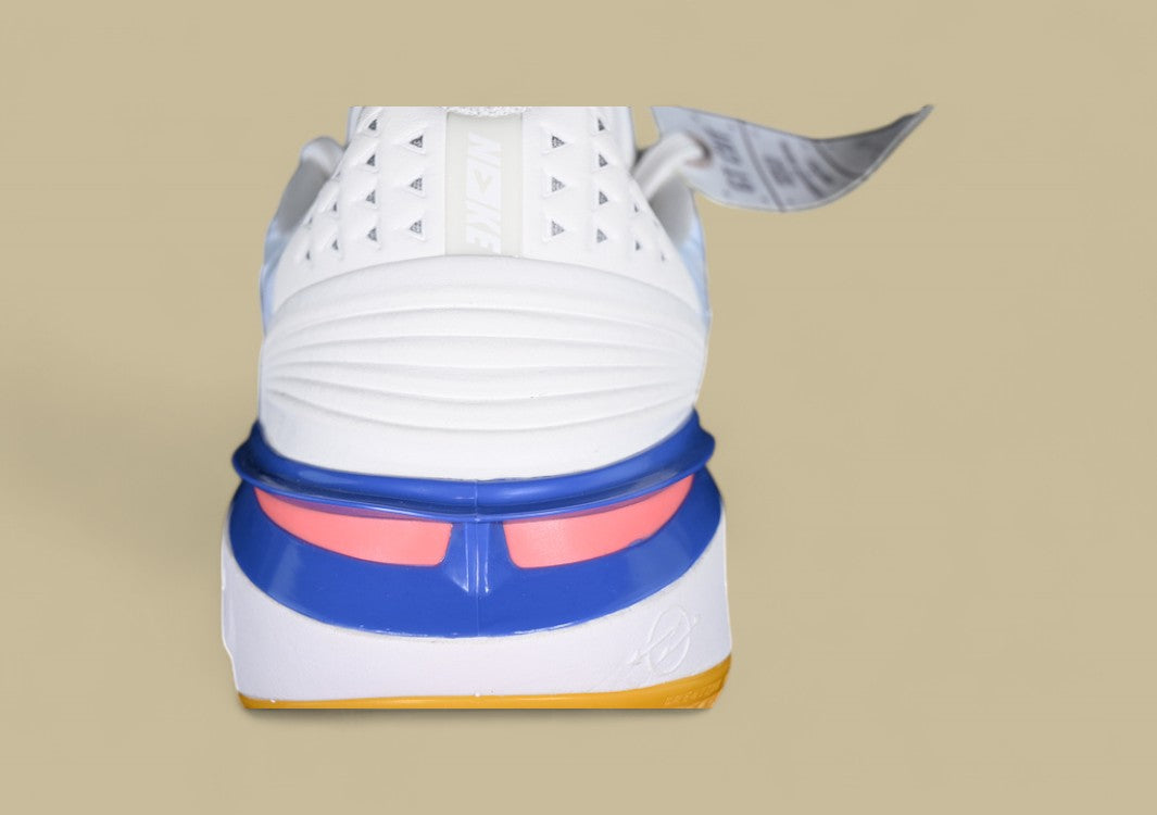 Nike Air Zoom G.T. Cut 2 EP Crisp White with Dynamic Blue and Orange Highlights