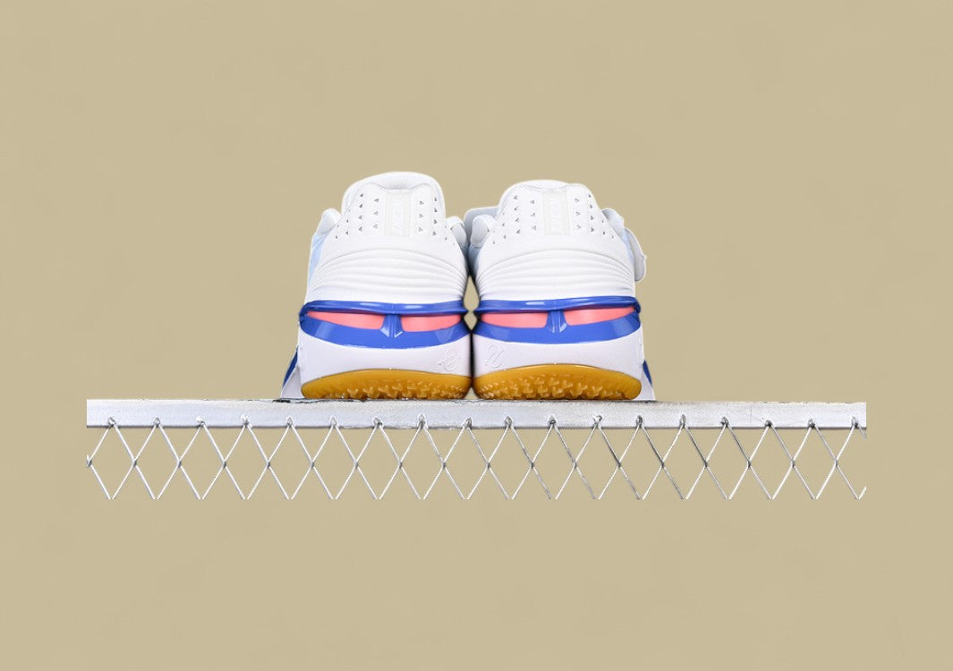 Nike Air Zoom G.T. Cut 2 EP Crisp White with Dynamic Blue and Orange Highlights
