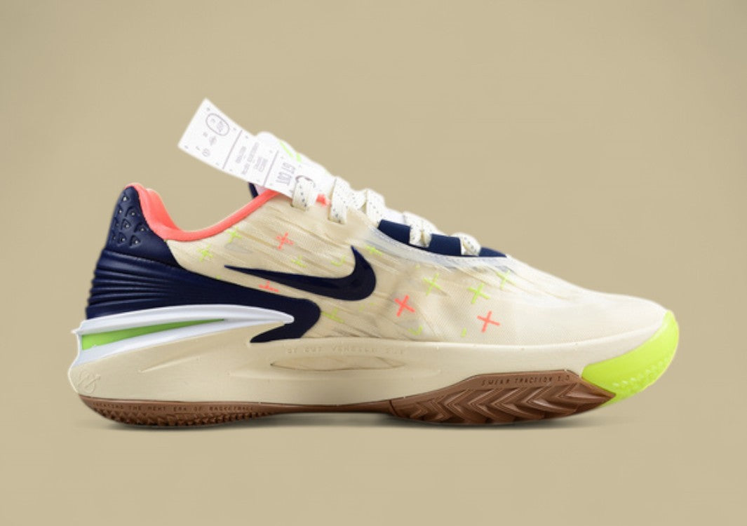 Nike Air Zoom G.T. Cut 2 EP Off White with Green and Black