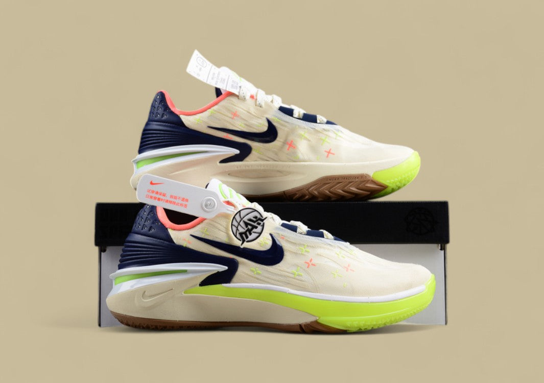 Nike Air Zoom G.T. Cut 2 EP Off White with Green and Black