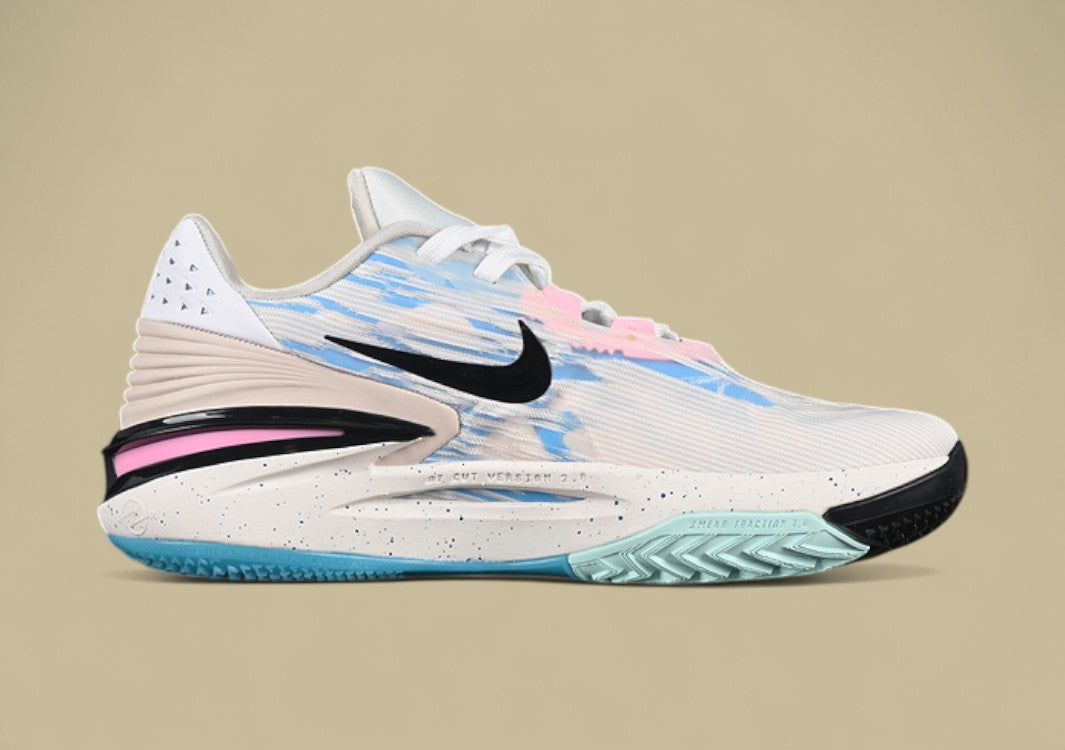 Nike Air Zoom G.T. Cut 2 EP Sail & Light Orewood Brown with Pink Spell and Black Accents