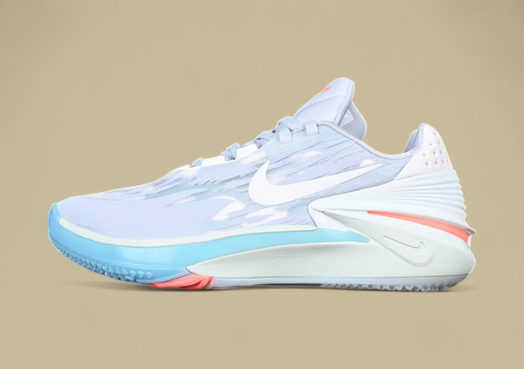 Nike Air Zoom G.T. Cut 2 EP White Base with Bold Blue and Orange Accents