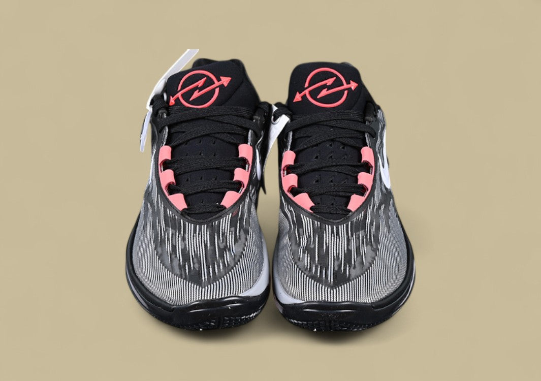 Nike Air Zoom G.T. Cut 2 EP White, Black & Grey with Striking Orange Accents