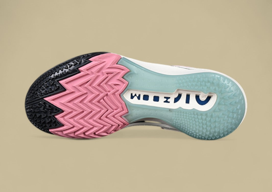 Nike Air Zoom G.T. Cut 2 EP White & Black with Blue and Pink Highlights