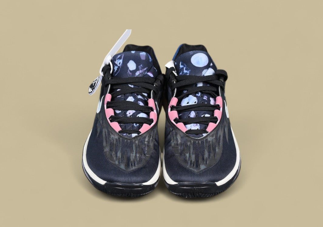 Nike Air Zoom G.T. Cut 2 EP White & Black with Blue and Pink Highlights