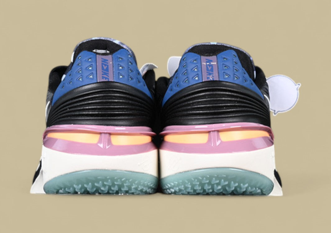 Nike Air Zoom G.T. Cut 2 EP White & Black with Blue and Pink Highlights
