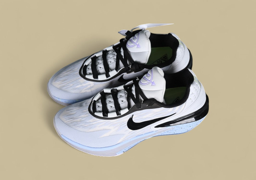 Nike Air Zoom G.T. Cut 2 EP White & Black with Bold Blue Highlights