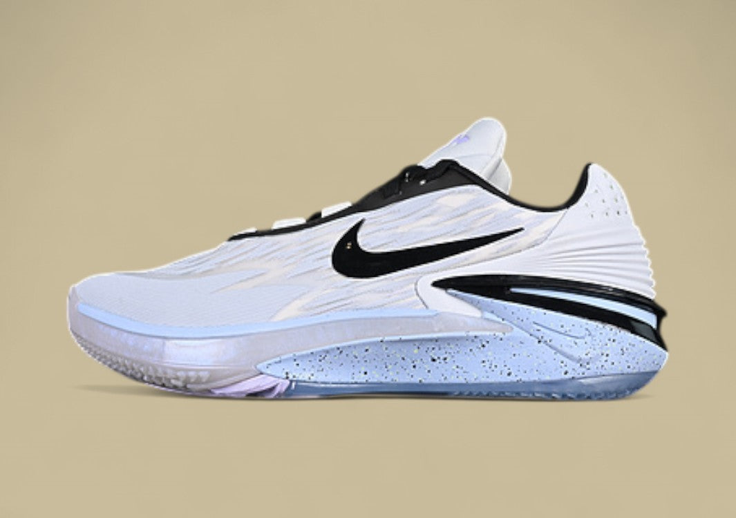 Nike Air Zoom G.T. Cut 2 EP White & Black with Bold Blue Highlights