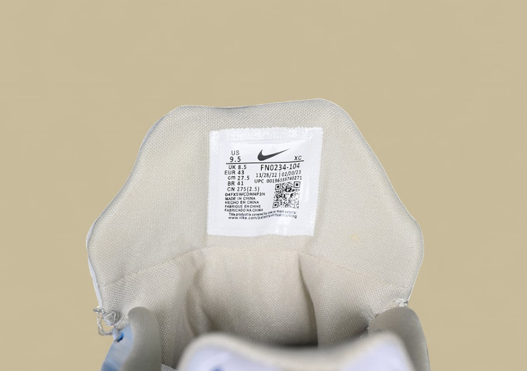 Nike Air Zoom G.T. Cut 2 EP White with Blue, Black, and Pink Accents