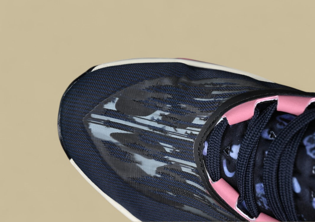 Nike Air Zoom G.T. Cut 2 EP White with Blue, Black, and Pink Highlights