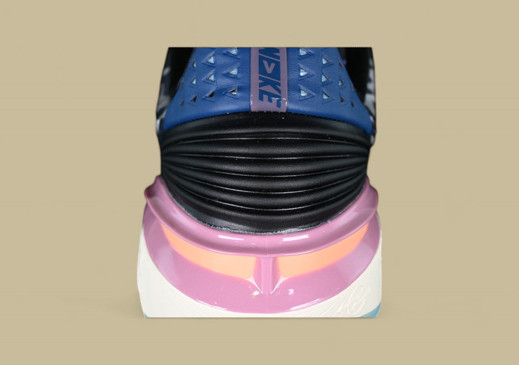 Nike Air Zoom G.T. Cut 2 EP White with Blue, Black, and Pink Highlights