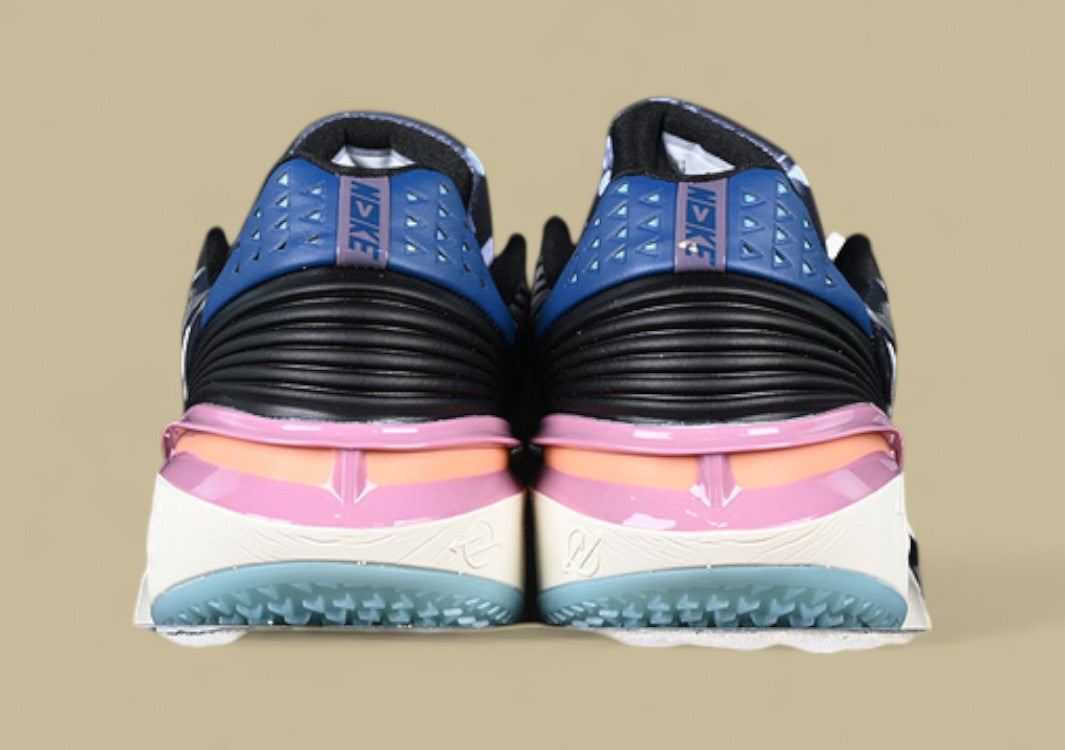Nike Air Zoom G.T. Cut 2 EP White with Blue, Black, and Pink Highlights